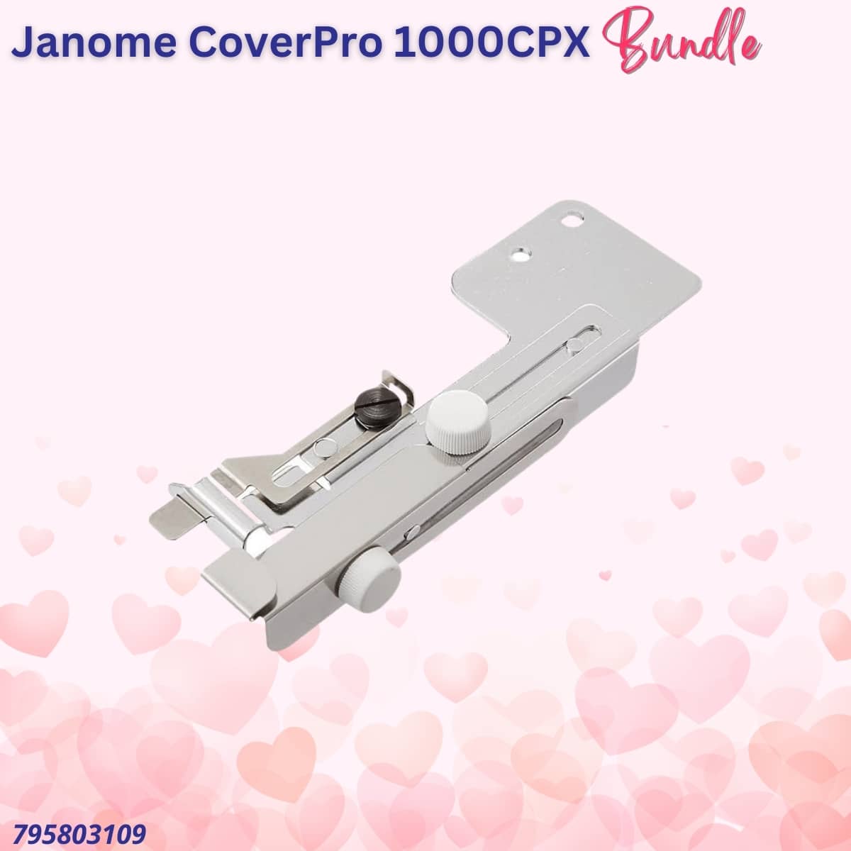 Janome CoverPro 1000X bundle for Valentine's Sale