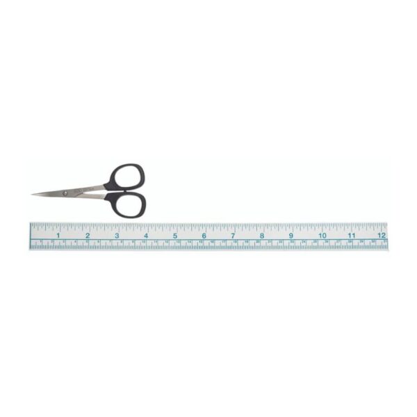 Kai 4-inch mini curved embroidery scissors size