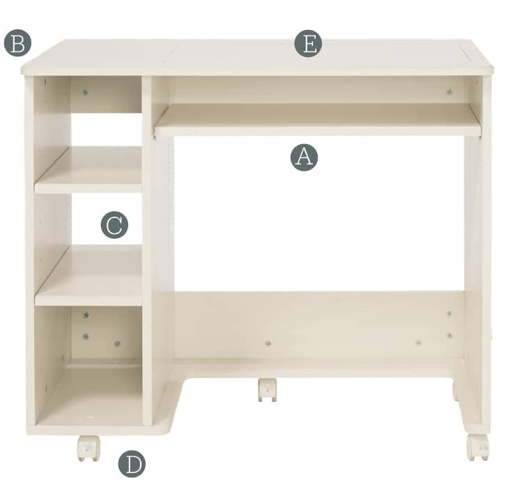 Koala cabinet feature - fully extendable drawer