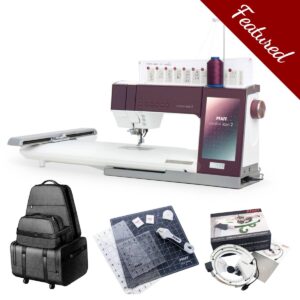 Pfaff Creative Icon 2 sewing and embroidery machine main product image with Valentine's Day sale bundle