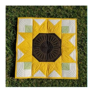 Pickle Pie Designs Sunflower Quilt sample