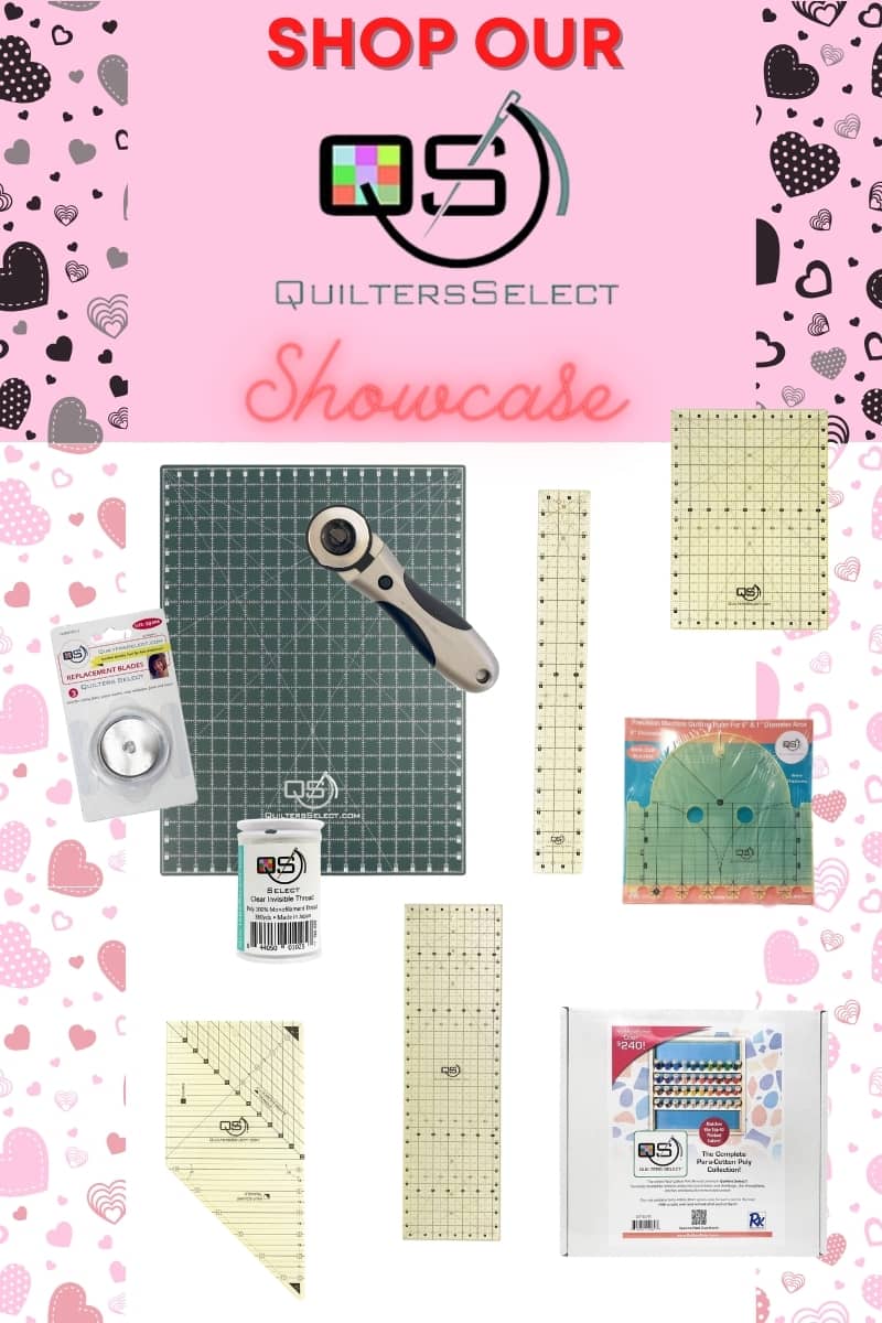 Quilters Select February Home Page banner - mobile