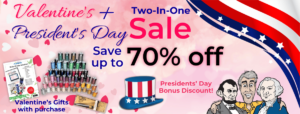 Banner image for Valentine's and President's Day Sale