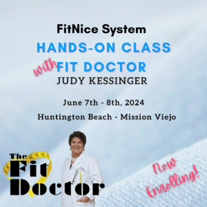 Fit Doctor Judy Kessinger class sign up page card