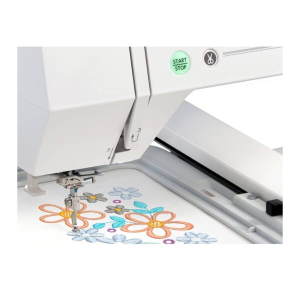 Janome MC550 Limited Edition embroidery closeup