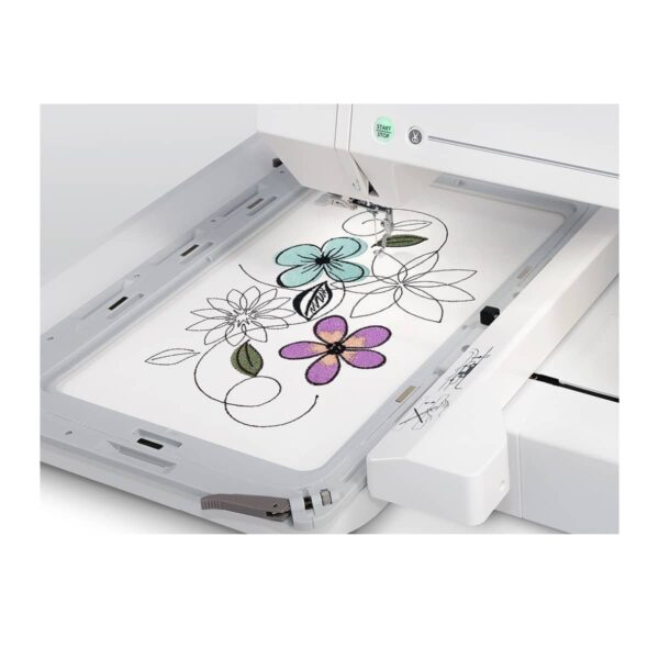 Janome MC550 Limited Edition embroidery stitchout