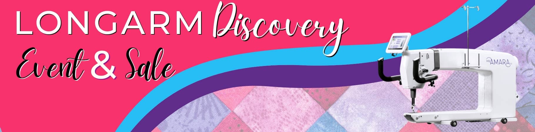 Handi Quilter Longarm Discovery page banner