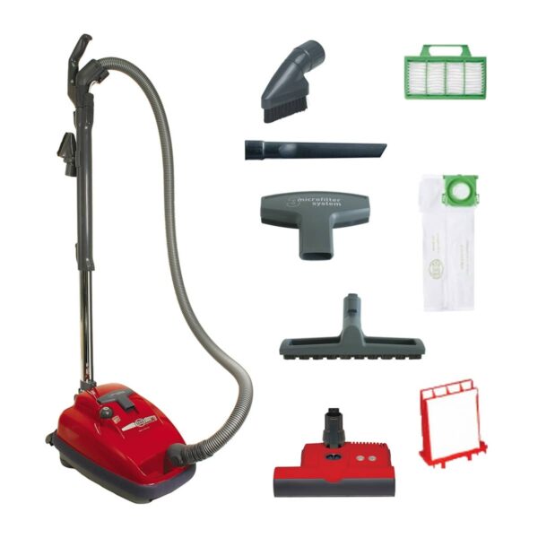 Sebo 9687AM AIRBELT K3 PREMIUM WITH ET 1 red attachments