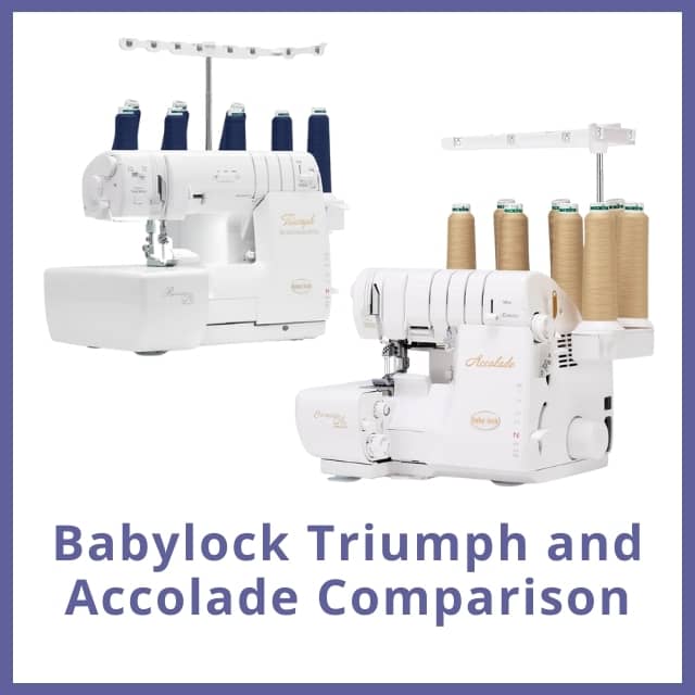 Triumph vs Accolade Comparison Moore's Sewing