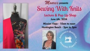 Info card for Sewing with Knits pop-up shop