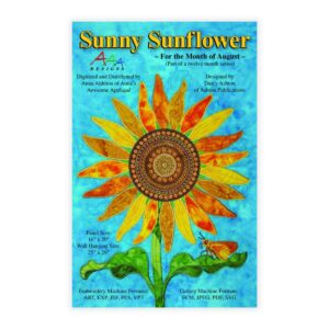Anna’s Awesome Appliqué Sunny Sunflower main product image