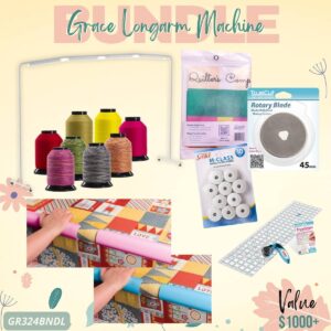 Grace Longarm machine bundle for April