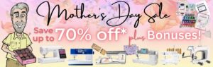 Mother's Day Sale landing page banner