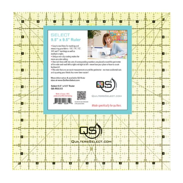 Quilters Select 9.5"x9.5" ruler main product image