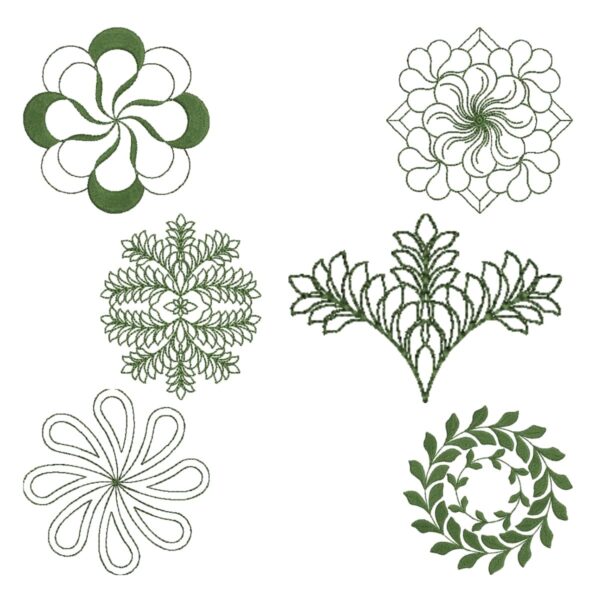 Sew Steady Embroidelee Feather Embroidery Collection