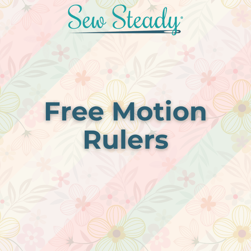 Sew Steady Free Motion Rulers sale category