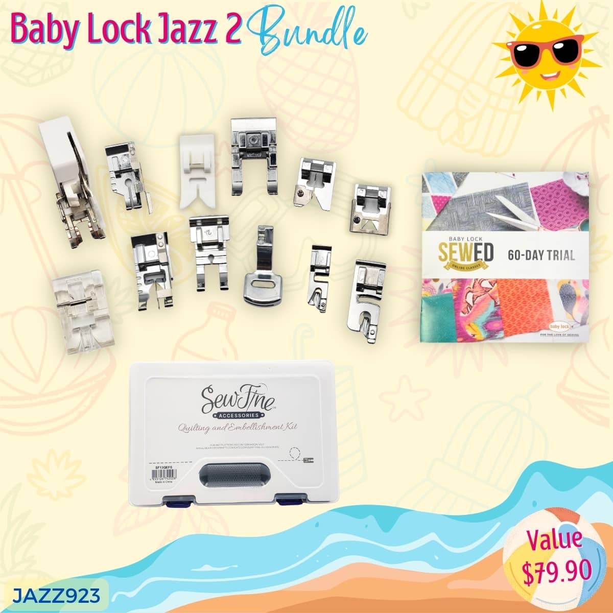 Baby Lock Jazz II Sewing and Quilting Machine Moore's Sewing