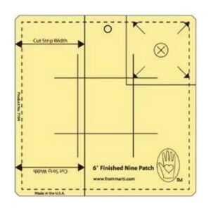 Marti Michell Nine Patch Ruler (6 inch)main product image