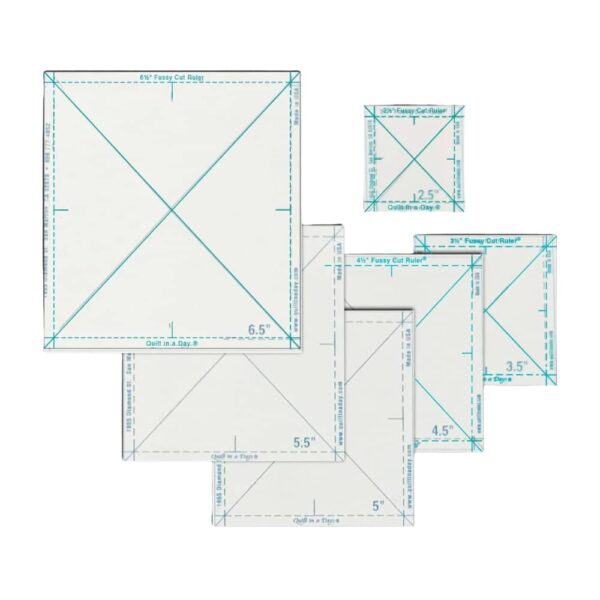 Quilt in a Day Fussy Cut Ruler Set