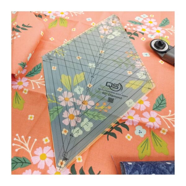 Quilters 12.5" Diamond Ruler lifestyle image