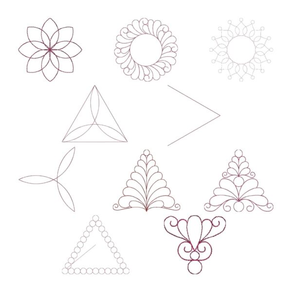 Sew Steady Sariditty Embroidelee Roulette Collection