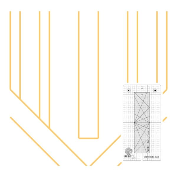 Sew Steady Sariditty Linear Channel Ruler Set main product image