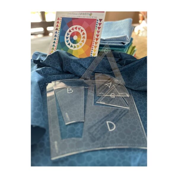 Sew Steady Sariditty Roulette Cutting Templates Set main product image