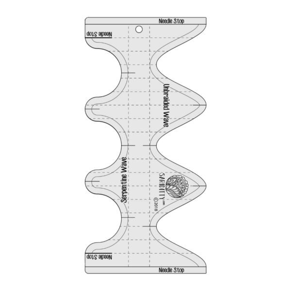 Sew Steady Serpentine and Unbraided Ruler