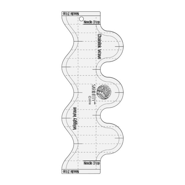 Sew Steady Wave and Chainlink Ruler