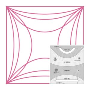 Sew Steady Sariditty Arc Ruler Set main product image
