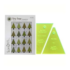 Suzn Quilts Tiny Trees Template Set main Product Image