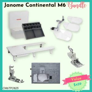 Janome CM6 bundle for Spring Sale