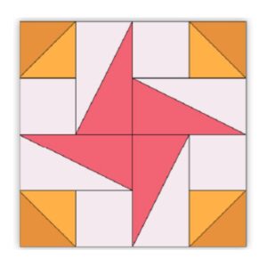 Quilters Select 60 Degree Half Triangle Ruler Set project
