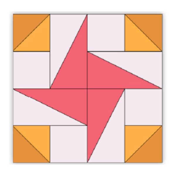 Quilters Select 60 Degree Half Triangle Ruler Set project