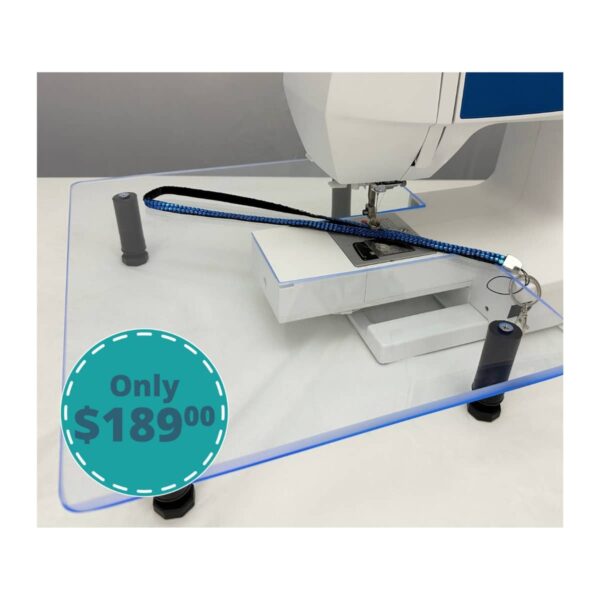 Sew Steady Colorful Extension Table - Electric Blue - main product image