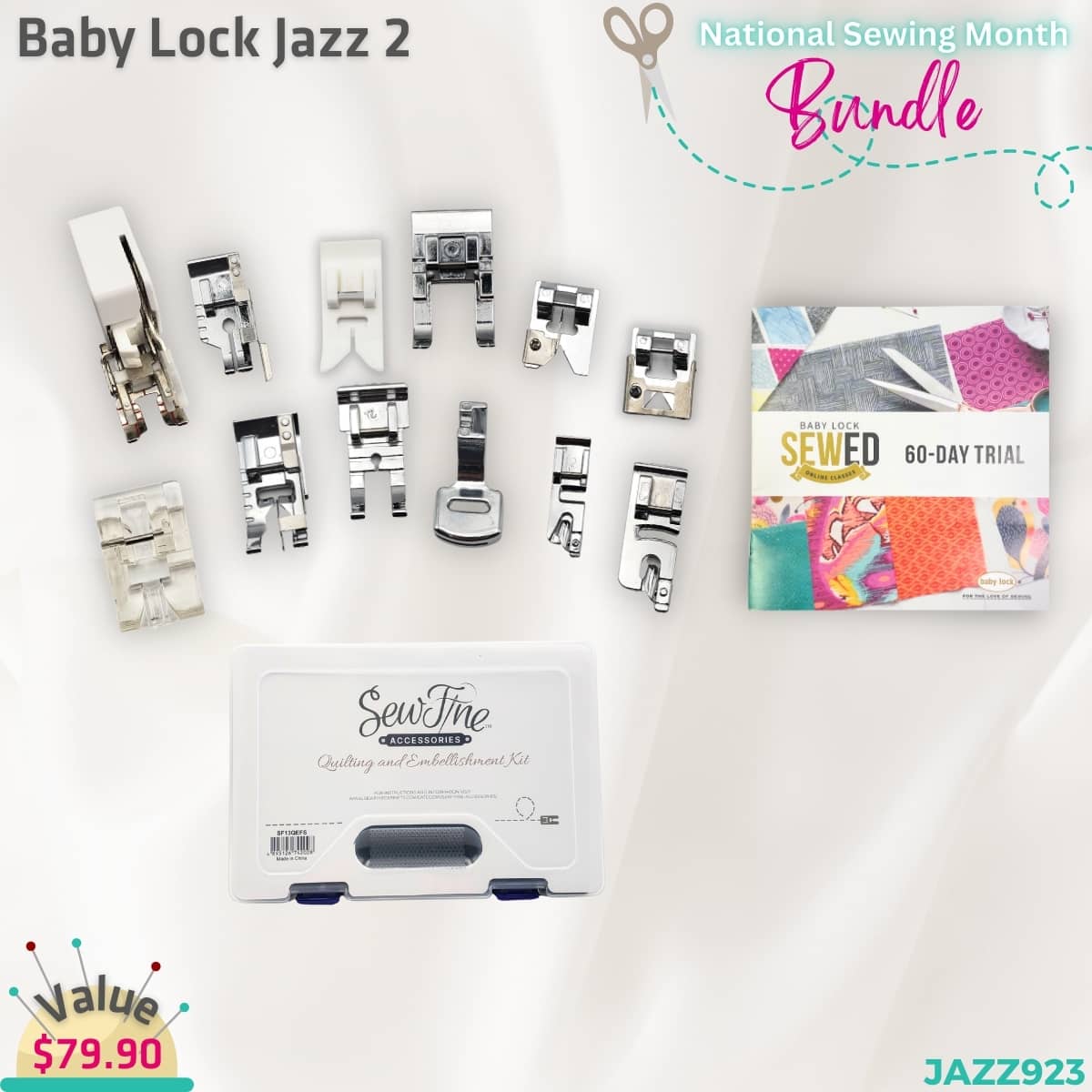 Baby Lock Jazz II Sewing and Quilting Machine Moore's Sewing