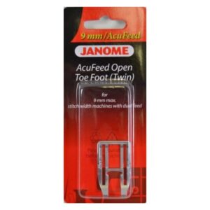 Janome AcuFeed Open Toe Foot package