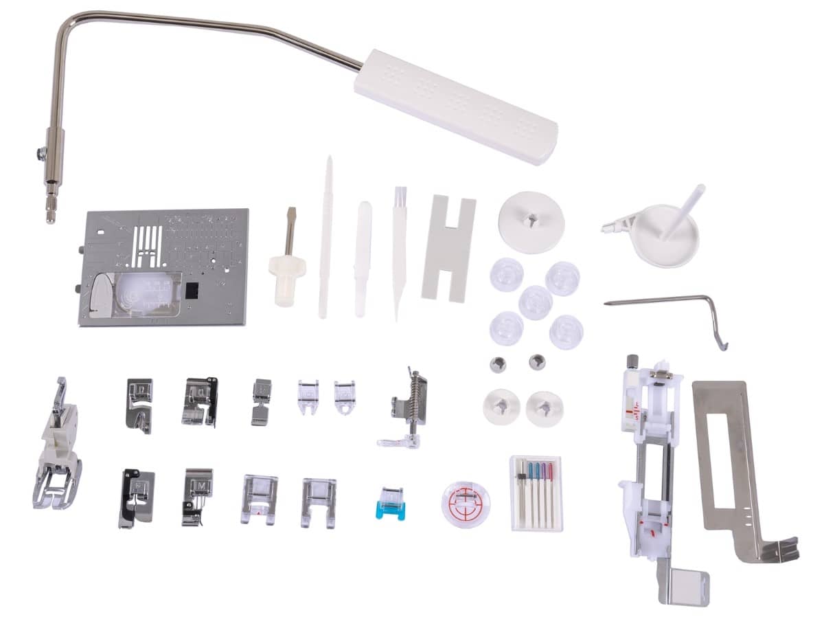 Janome Skyline S7 Anniversary Edition included accessories