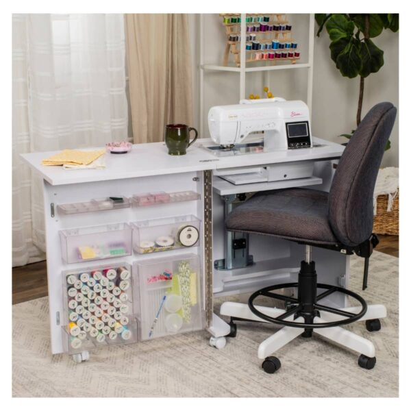 Koala Compact Sewing Cabinet with chair