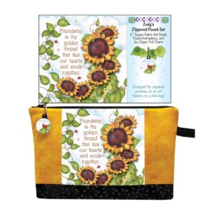 Jody Houghton Designs Sunflower Friendship Pouch Set main product image
