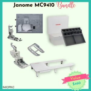 Janome MC9410 bundle for Spring Sale