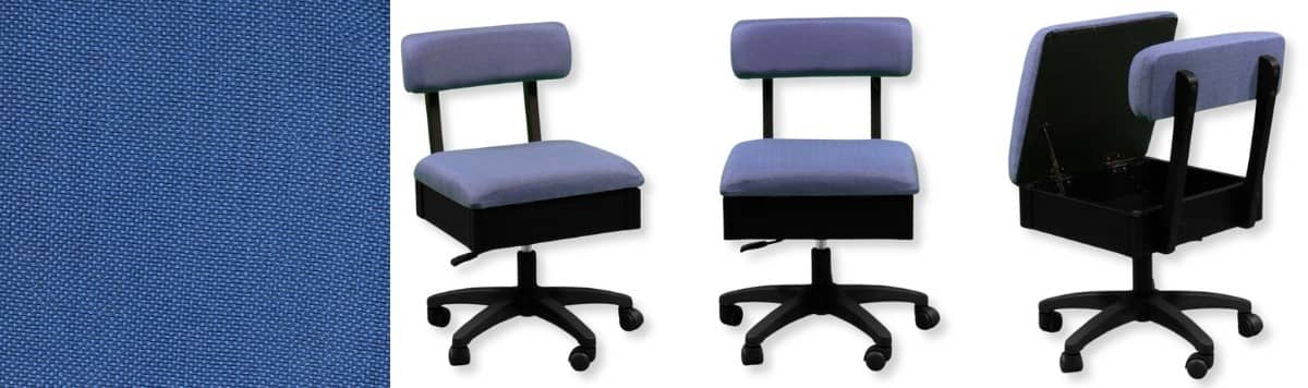 SewFine Sewing Chair Malta Blue Banner