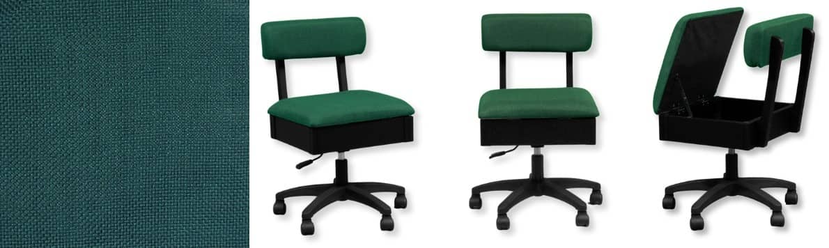 SewFine Sewing Chair Kelly Green Banner