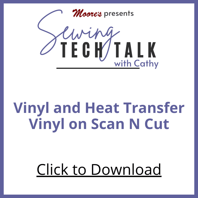 PDF Card for vlog HTV and ScanNCut (Sewing Tech Talk with Cathy)