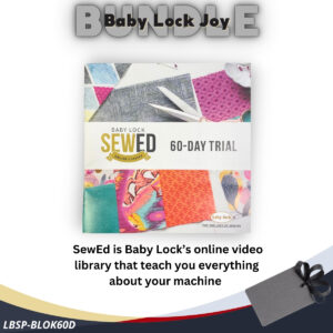 Baby Lock Joy bundle for Black Friday