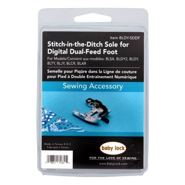 Baby Lock Stitch In The Ditch Sole for Digital Dual-Feed Foot