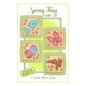 Janine Babich Spring Fling Coaster's Set main product image
