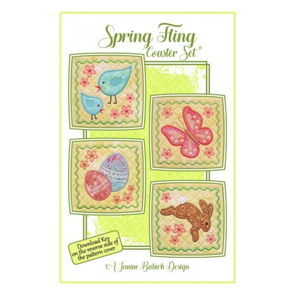 Janine Babich Spring Fling Coaster's Set main product image