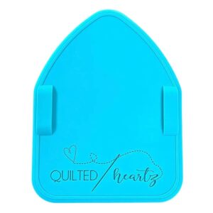 Quilted Heartz Binding Eaze turquoise main product image