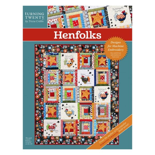 Turning Twenty Henfolks Embroidery Designs main product image